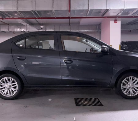 Grau Mitsubishi Attrage GLX HIGHLINE 2025 Grau Mitsubishi Attrage GLX HIGHLINE 2025