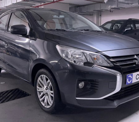 Grau Mitsubishi Attrage GLX HIGHLINE 2025 Grau Mitsubishi Attrage GLX HIGHLINE 2025