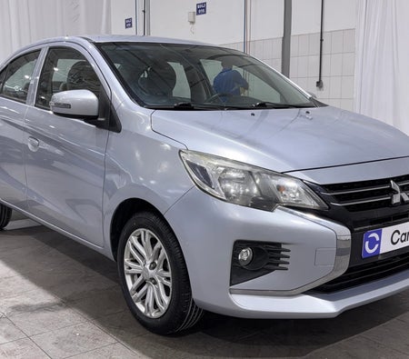 Silver Mitsubishi Attrage GLX HIGHLINE 2023 Silver Mitsubishi Attrage GLX HIGHLINE 2023