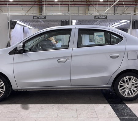 Silver Mitsubishi Attrage GLX HIGHLINE 2023