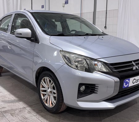 Silver Mitsubishi Attrage GLX HIGHLINE 2023 Silver Mitsubishi Attrage GLX HIGHLINE 2023