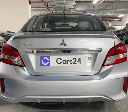 Silver Mitsubishi Attrage GLX HIGHLINE 2023 Silver Mitsubishi Attrage GLX HIGHLINE 2023