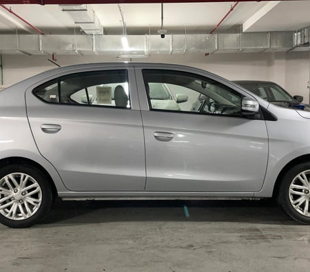 Silver Mitsubishi Attrage GLX HIGHLINE 2023