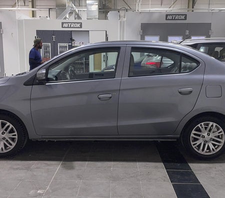 Gray Mitsubishi Attrage GLX HIGHLINE 2023