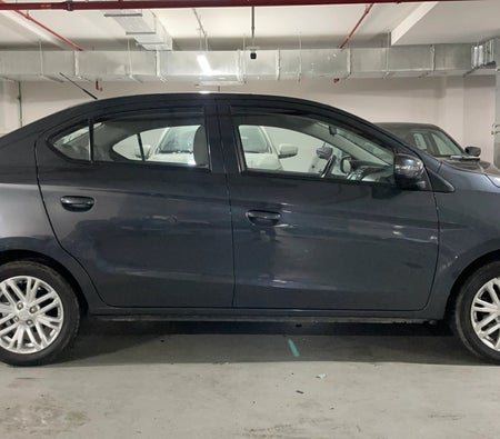 Gray Mitsubishi Attrage GLX HIGHLINE 2025 Gray Mitsubishi Attrage GLX HIGHLINE 2025
