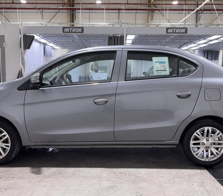 Gray Mitsubishi Attrage GLX HIGHLINE 2023