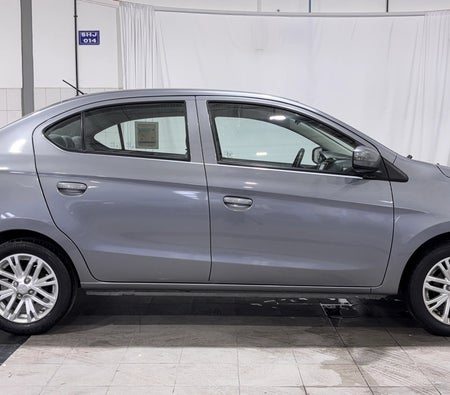 Gray Mitsubishi Attrage GLX HIGHLINE 2023