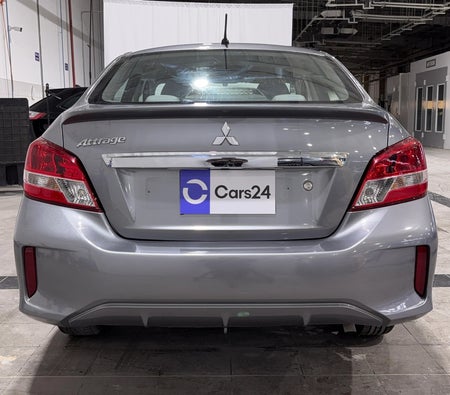 Gray Mitsubishi Attrage GLX HIGHLINE 2023 Gray Mitsubishi Attrage GLX HIGHLINE 2023