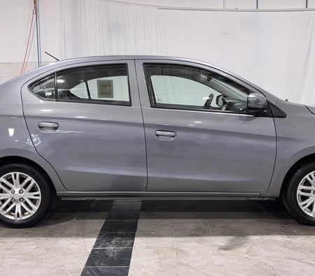 Gray Mitsubishi Attrage GLX HIGHLINE 2023