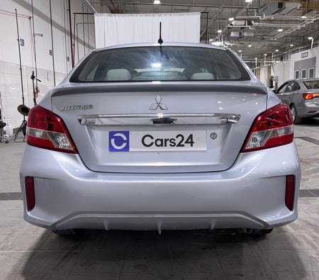 Silver Mitsubishi Attrage GLX HIGHLINE 2023