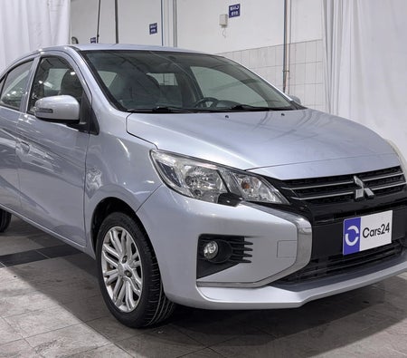Silver Mitsubishi Attrage GLX HIGHLINE 2023 Silver Mitsubishi Attrage GLX HIGHLINE 2023