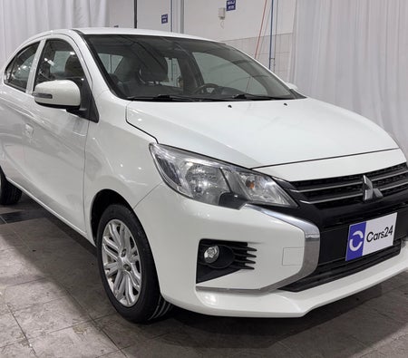 Weiß Mitsubishi Attrage GLX HIGHLINE 2022 Weiß Mitsubishi Attrage GLX HIGHLINE 2022