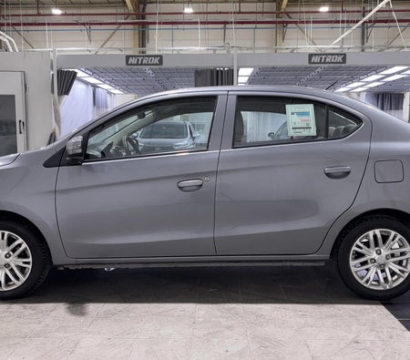 Gray Mitsubishi Attrage GLX PREMIUM 2023