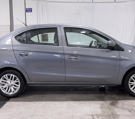 Gray Mitsubishi Attrage GLX PREMIUM 2023