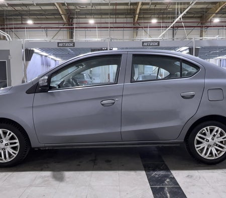 Gray Mitsubishi Attrage GLX PREMIUM 2023