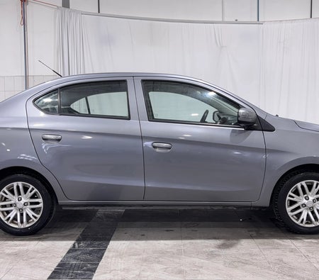 Gray Mitsubishi Attrage GLX PREMIUM 2023