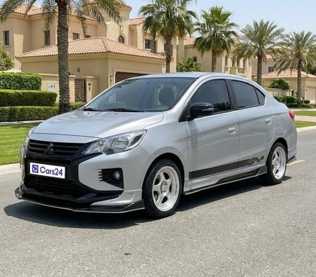 Silver Mitsubishi Attrage GLX SIGNATURE 2023 Silver Mitsubishi Attrage GLX SIGNATURE 2023