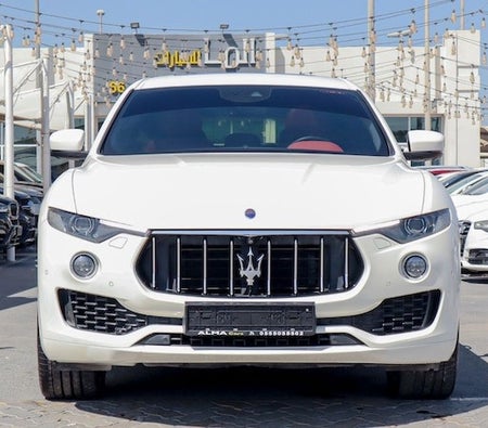 White Maserati Levante S 2017