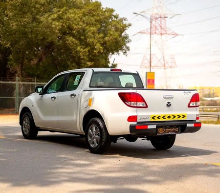 White Mazda BT50 2020