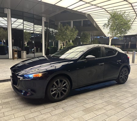 Blue Mazda 3 Hatchback 2023 Blue Mazda 3 Hatchback 2023