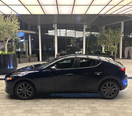 Blue Mazda 3 Hatchback 2023 Blue Mazda 3 Hatchback 2023