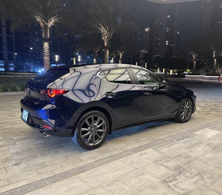 Blue Mazda 3 Hatchback 2023 Blue Mazda 3 Hatchback 2023