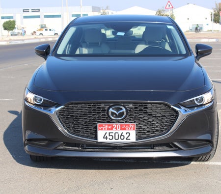 Gray Mazda 3 Sedan 2025