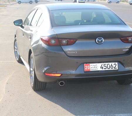 Gray Mazda 3 Sedan 2025