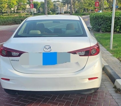 Weiß Mazda 3 SE 2015