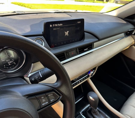 White Mazda 6 2024