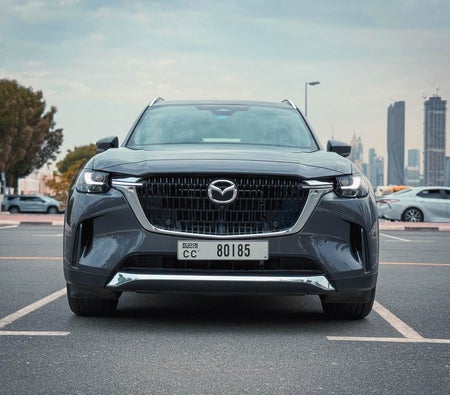 Gray Mazda CX90 2026