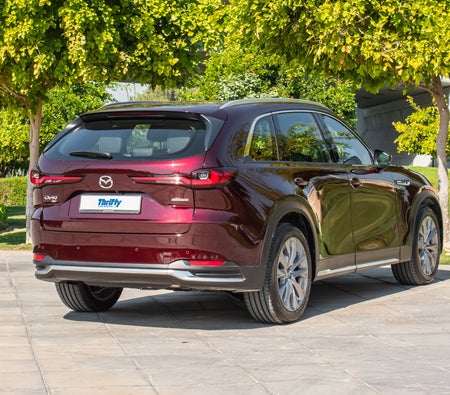 Maroon Mazda CX90 2026