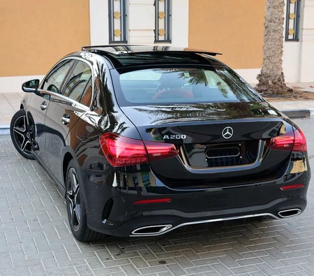 Black Mercedes Benz A200 2023