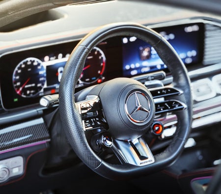 Black Mercedes Benz AMG GLE 53 Coupe 2024