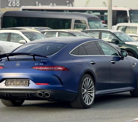 Blue Mercedes Benz AMG 2021