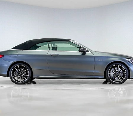 Gray Mercedes Benz AMG C43 4Matic 2017