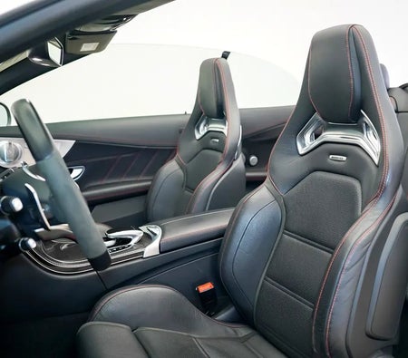 Gray Mercedes Benz AMG C43 4Matic 2017