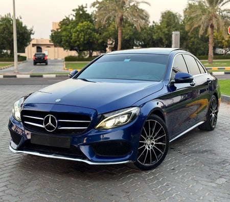 Blu Mercedes Benz C200 2017 Blu Mercedes Benz C200 2017