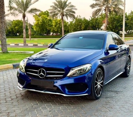 Blu Mercedes Benz C200 2017 Blu Mercedes Benz C200 2017
