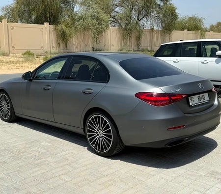 Gray Mercedes Benz C300 2022