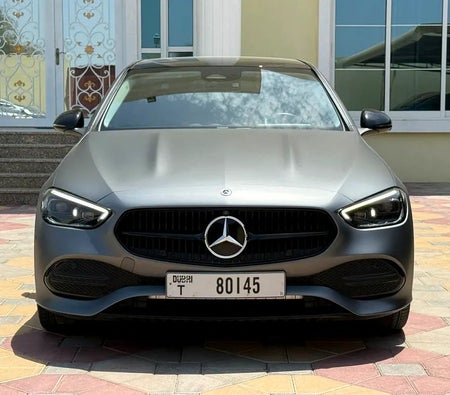 Gray Mercedes Benz C300 2022