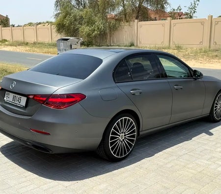 Gray Mercedes Benz C300 2022