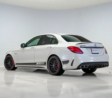 Bianca Mercedes Benz C63 S AMG Edition 1 2016
