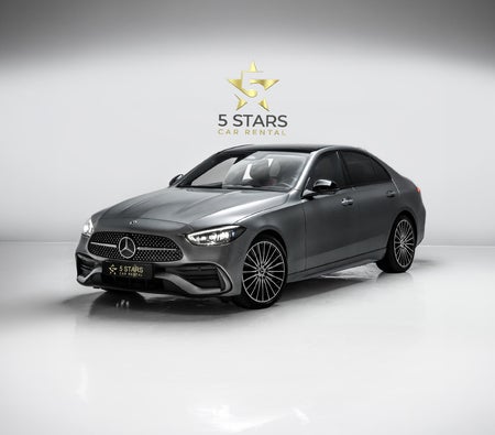 Угольно-серый Mercedes Benz C300 AMG 2024 год Угольно-серый Mercedes Benz C300 AMG 2024 год