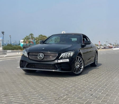 Black Mercedes Benz C300 Convertible 2022 Black Mercedes Benz C300 Convertible 2022