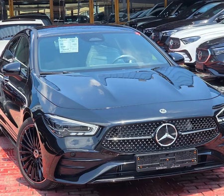 Black Mercedes Benz CLA 200 2026