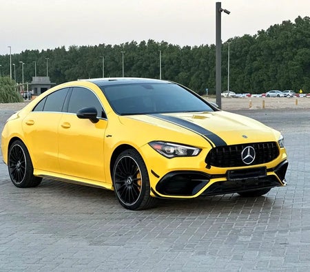 Sarı Mercedes Benz CLA 250 2020 Sarı Mercedes Benz CLA 250 2020