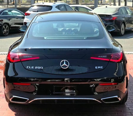 Black Mercedes Benz CLE 200 2026