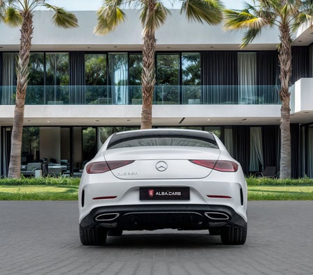White Mercedes Benz CLS 350 2019