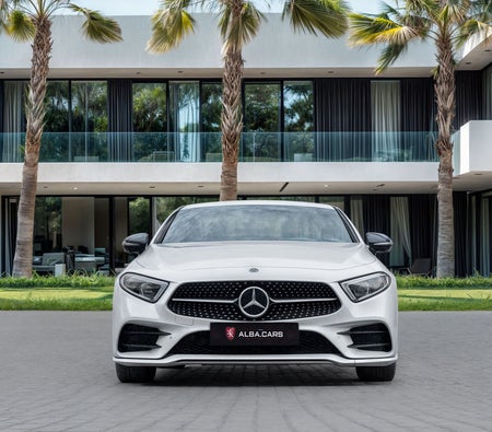 White Mercedes Benz CLS 350 2019